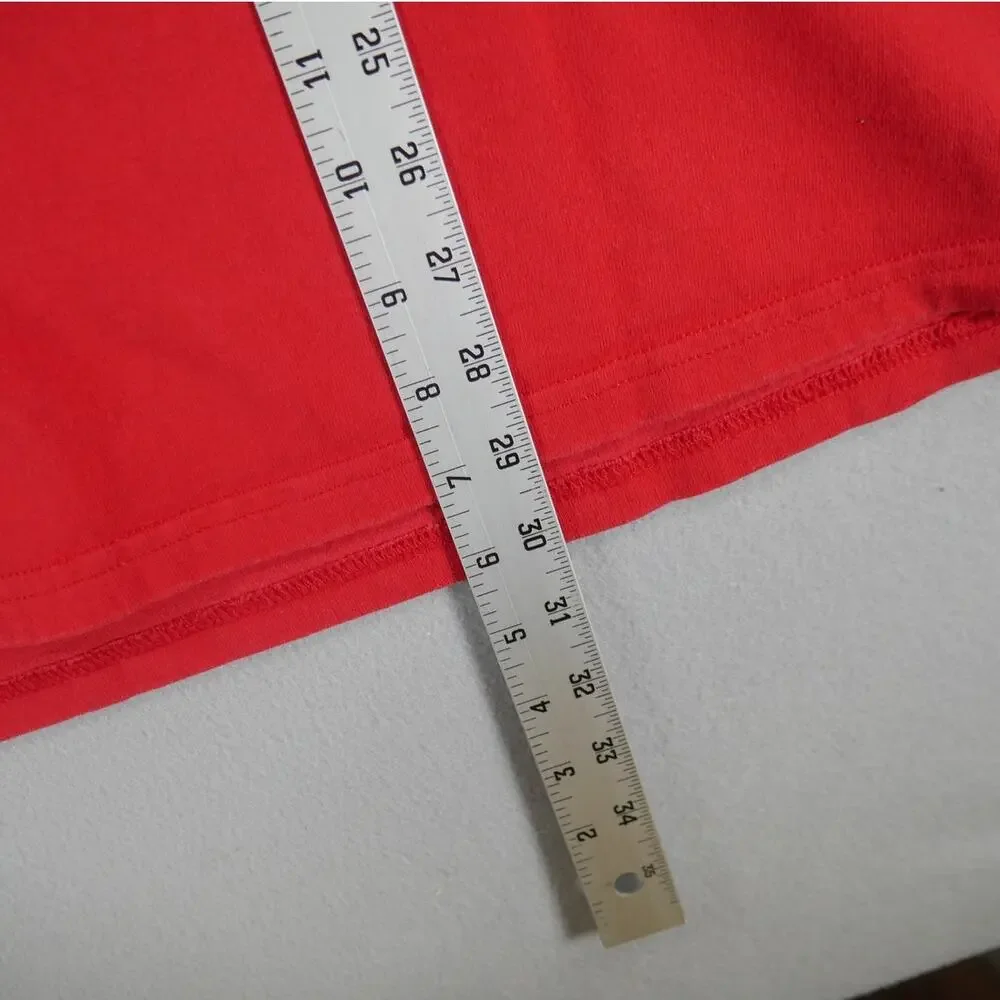 Vintage Y2K Red Nike Box Logo Streetwear Mens Size XL Gray Tag Label Cotton